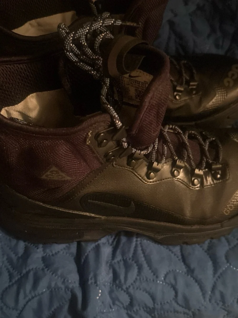 Nike ACG Gaiadome Gore Tex Black Boots Shoes Size 10.5 US DD2858-001